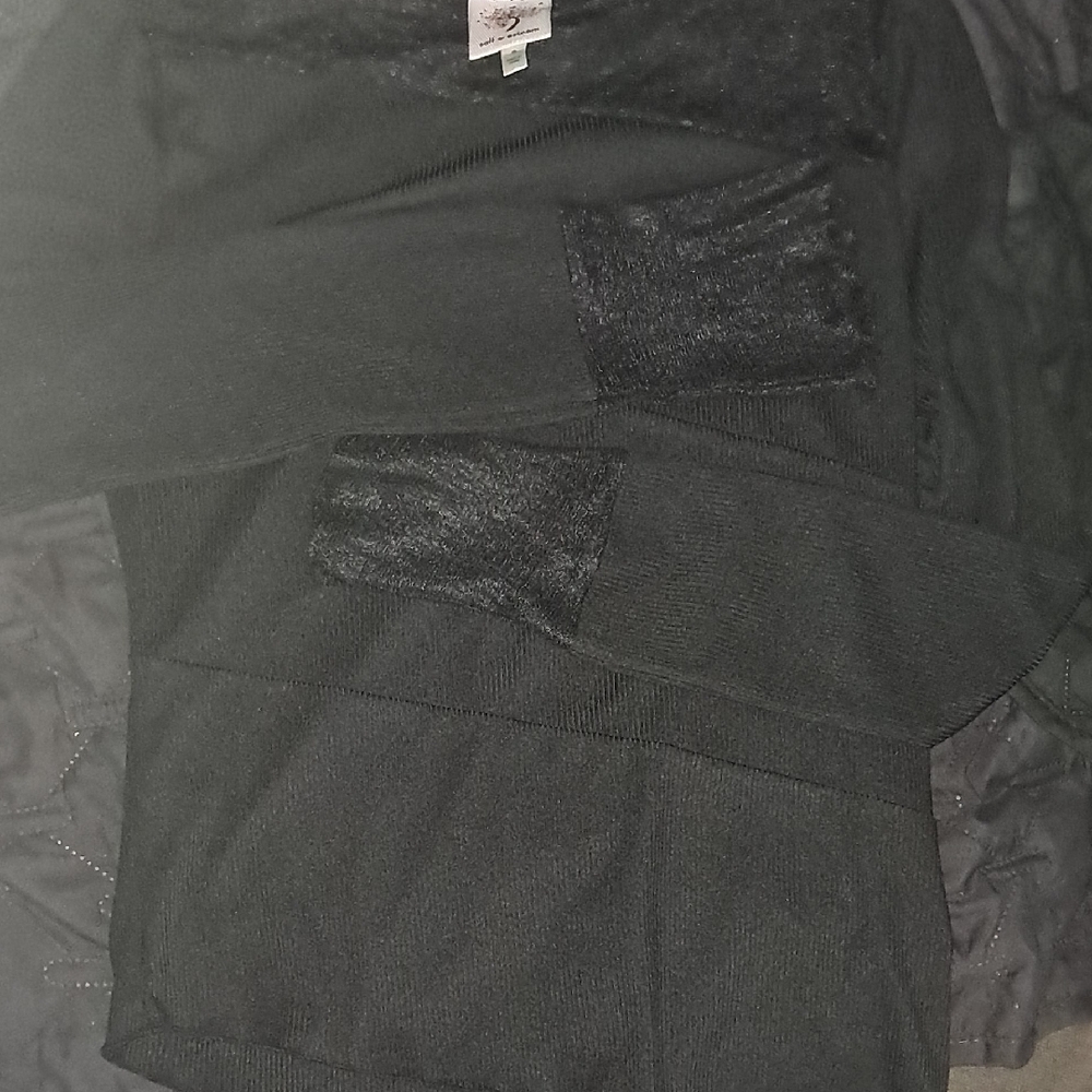 Self Esteem Black Blouse
